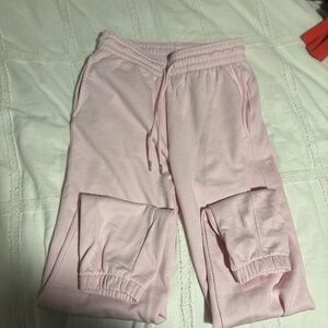 H&M Baby Pink Joggers – Size S